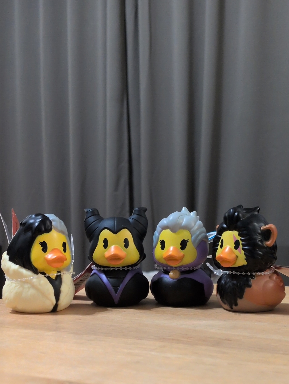 Disney Villain Ducks Set Of 4